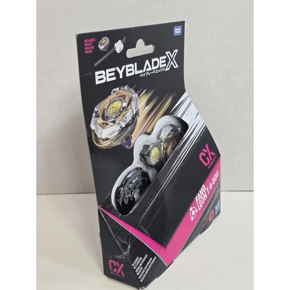 New Release Fang Leon T 4-60U Takara Tomy Beyblade X CX Hasbro Sealed
